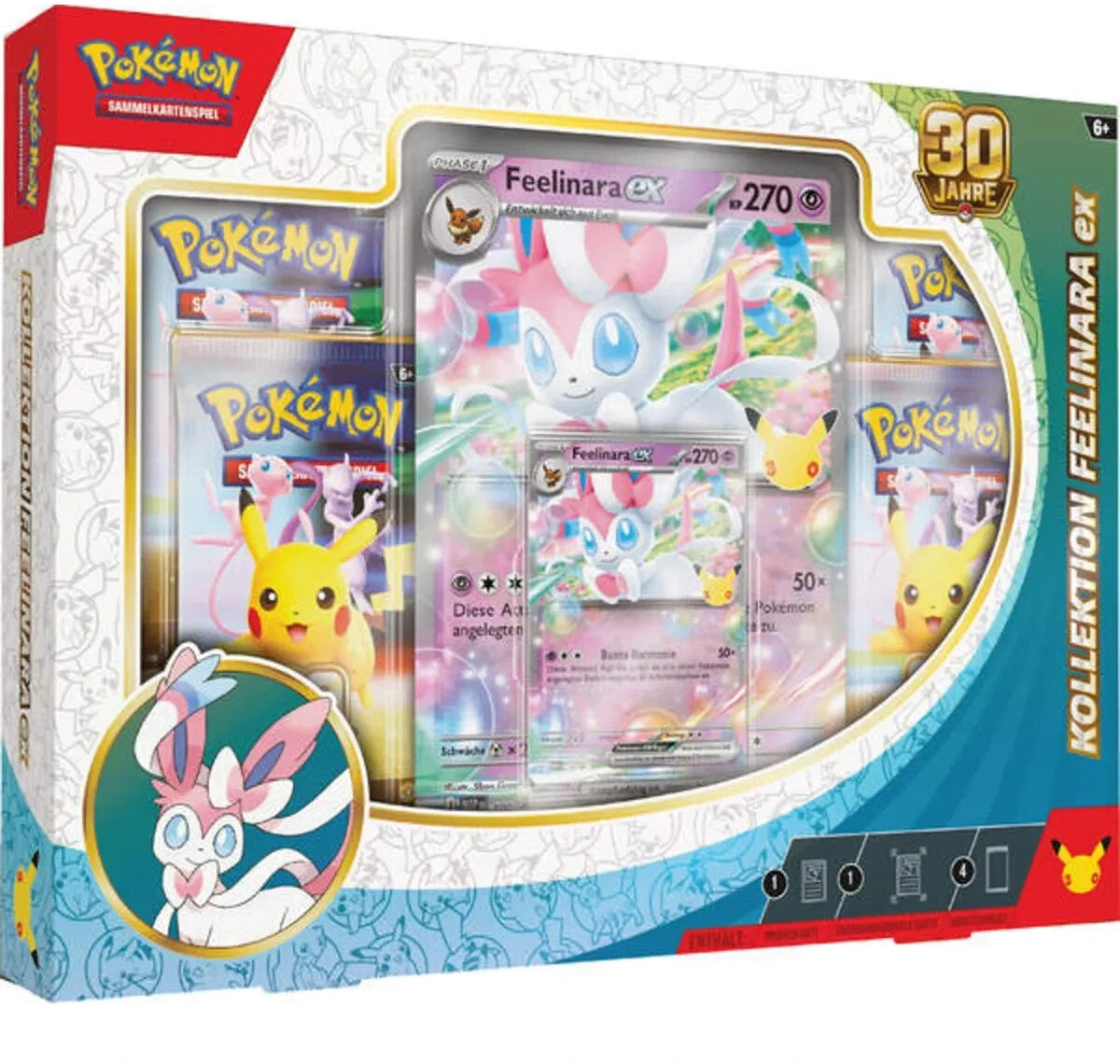 Pokémon 30 Jahre -ex Kollektion - Deutsch