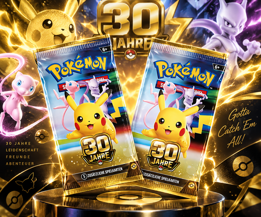 Pokemon 30 Jahre Booster (deutsch)