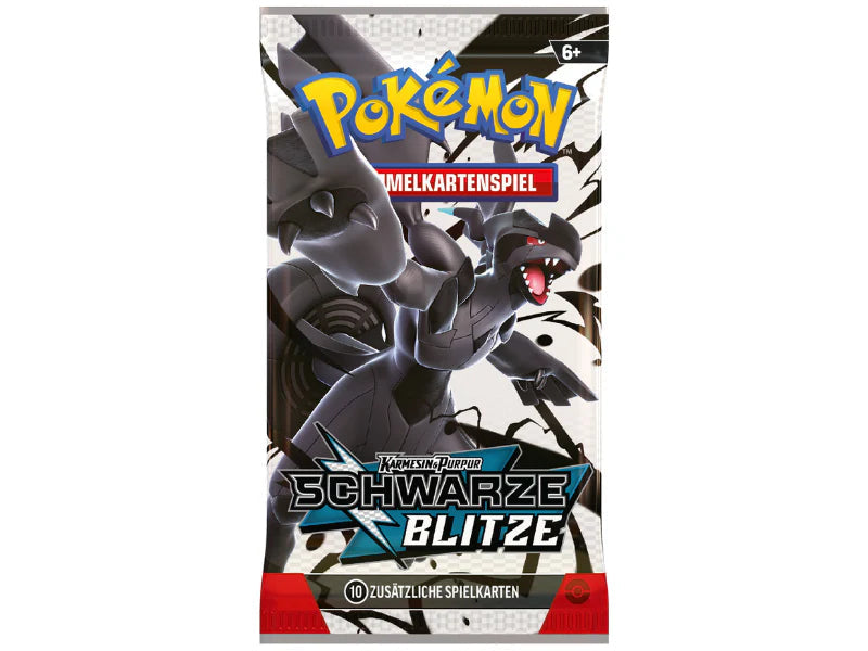 Pokémon Boosterpack Karmesin & Purpur – Schwarze Blitze