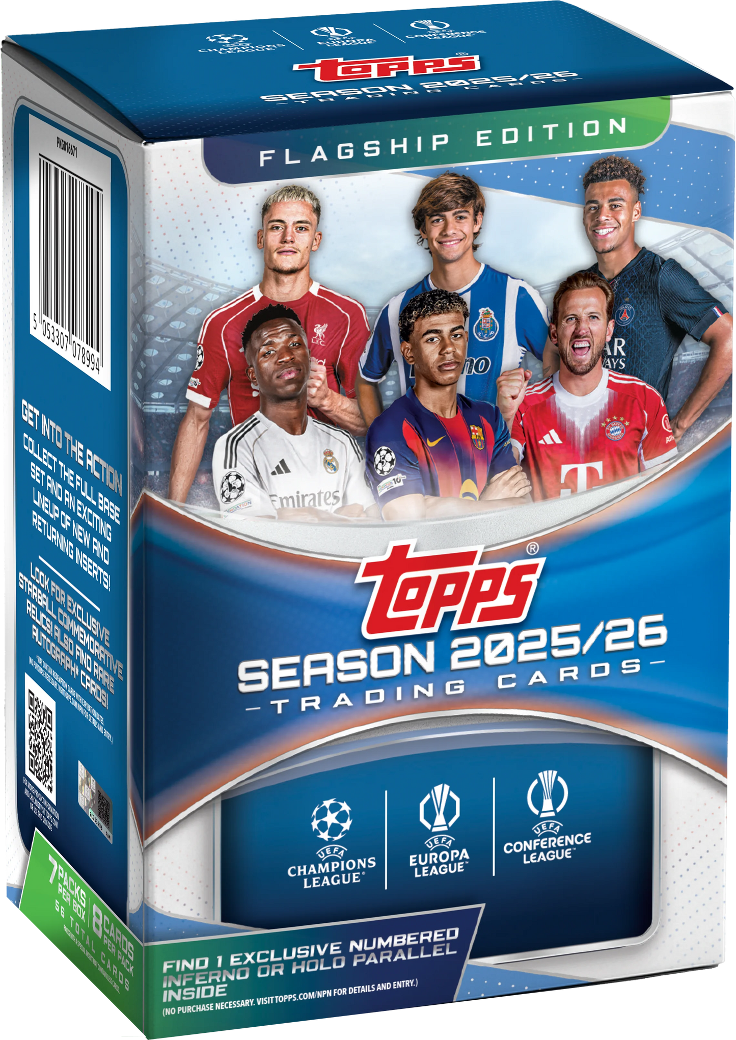 2025-26 Topps UEFA Club Competitions - Value Box