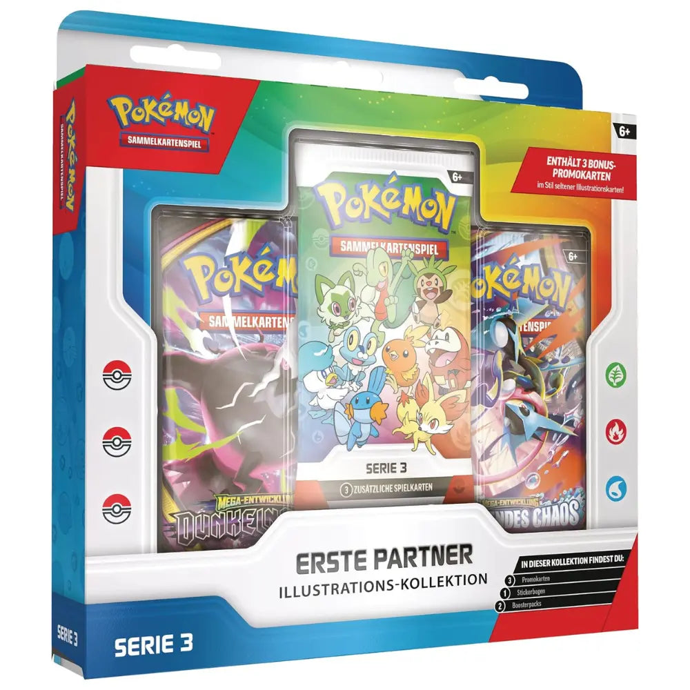 Pokemon Erste Partner Illustration Kollektion - Series 3 (DE)