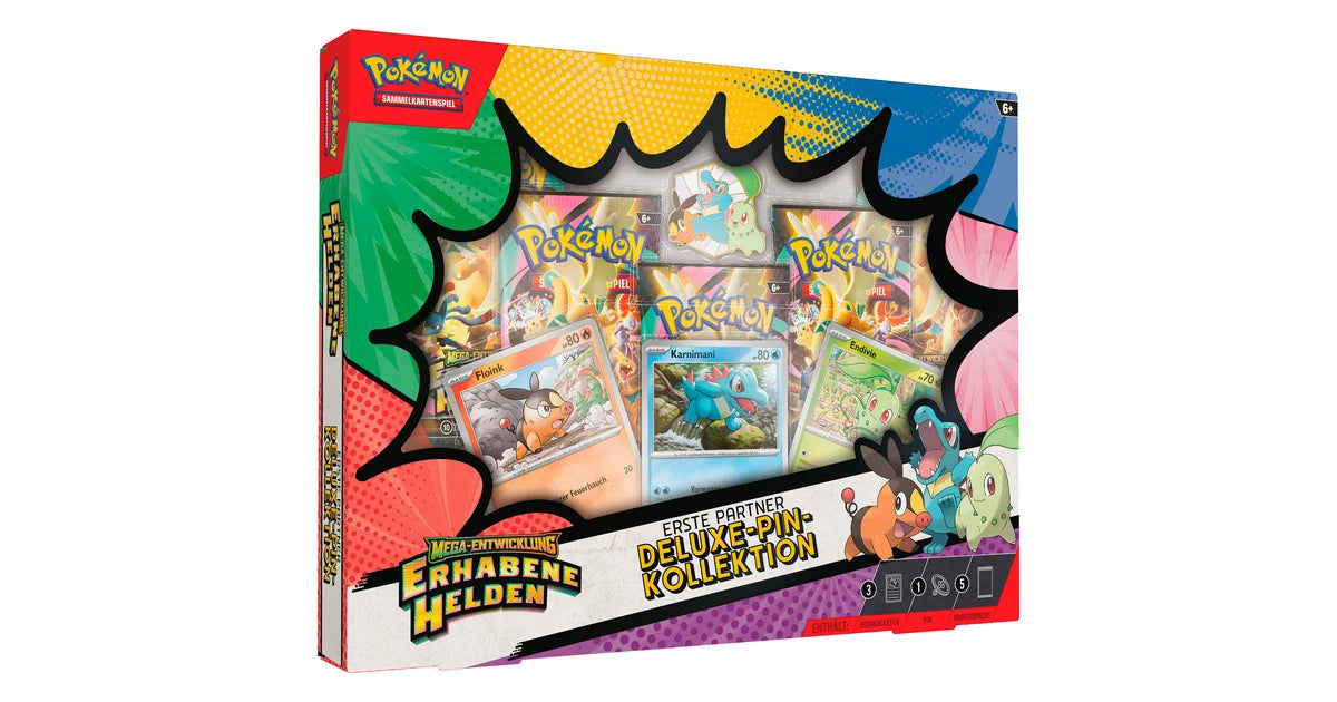 Erhaben helden - pin kollektion - DE