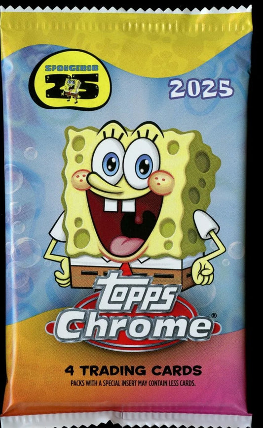 2025 Topps Chrome® SpongeBob 25th Anniversary - Value Box