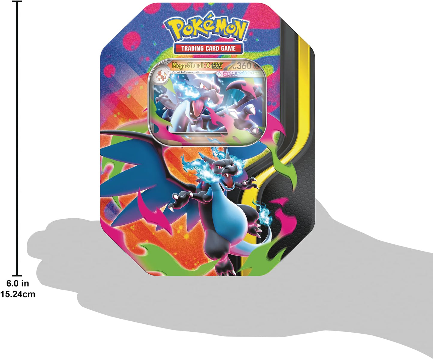 Pokémon Mega Glurak Tin (DE)