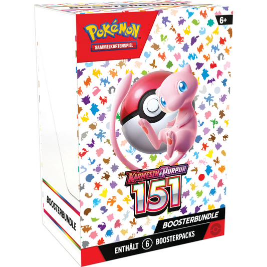 Karmesin & Purpur Pokemon 151 Booster Bundle (deutsch)