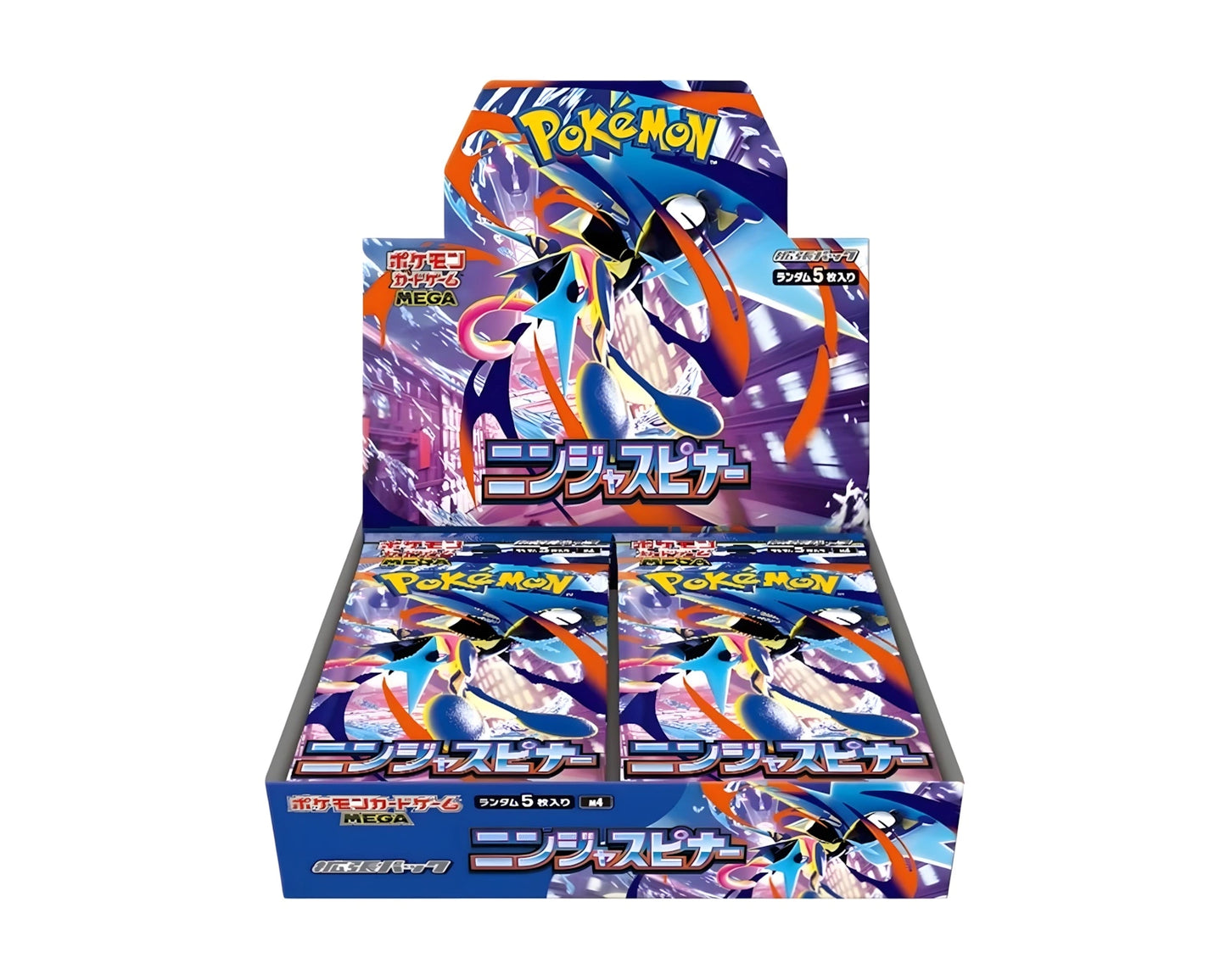 Pokemon Ninja Spinner Booster Display M4 Japanisch