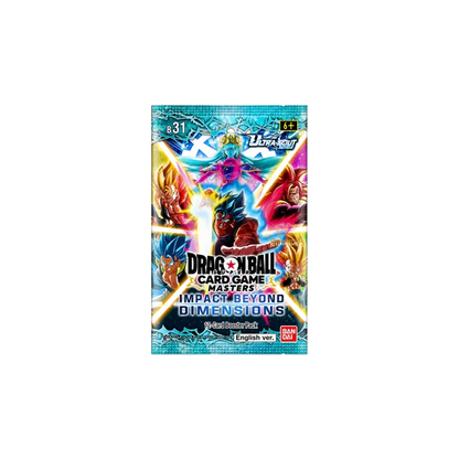 Dragon Ball Super Card Game - Impact Beyond Dimensions B31 Booster Display [EN]