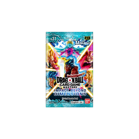 Dragon Ball Super Card Game - Impact Beyond Dimensions B31 Booster Display [EN]