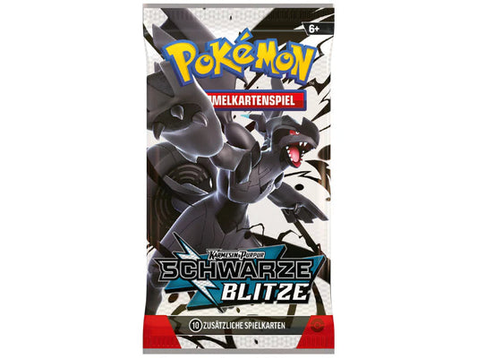 Pokémon Boosterpack Karmesin & Purpur – Schwarze Blitze