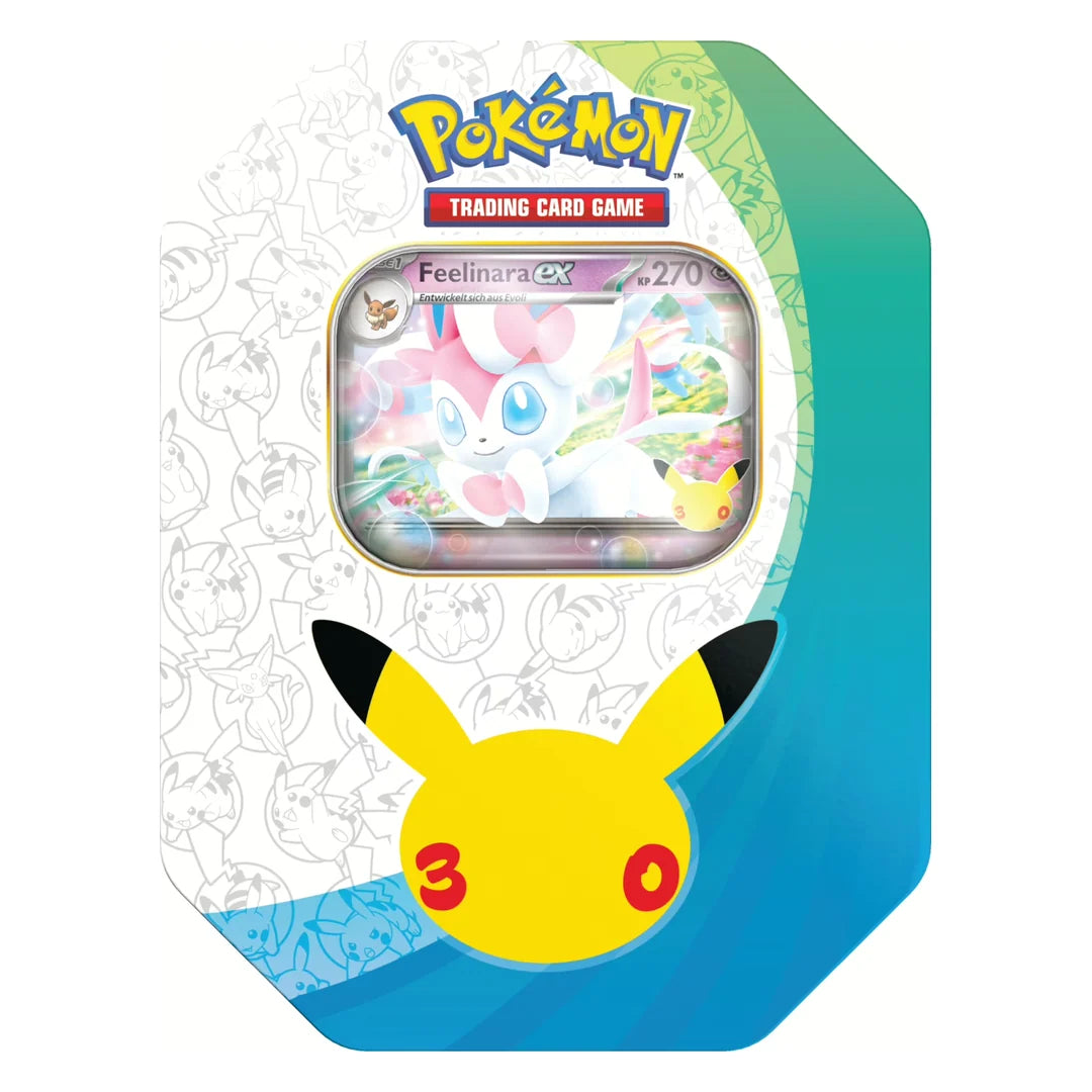 Pokemon 30th Celebration Tin Box(Deutsch)