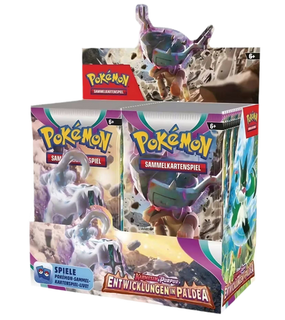 Pokémon - Karmesin & Purpur: Entwicklungen in Paldea Booster - DE