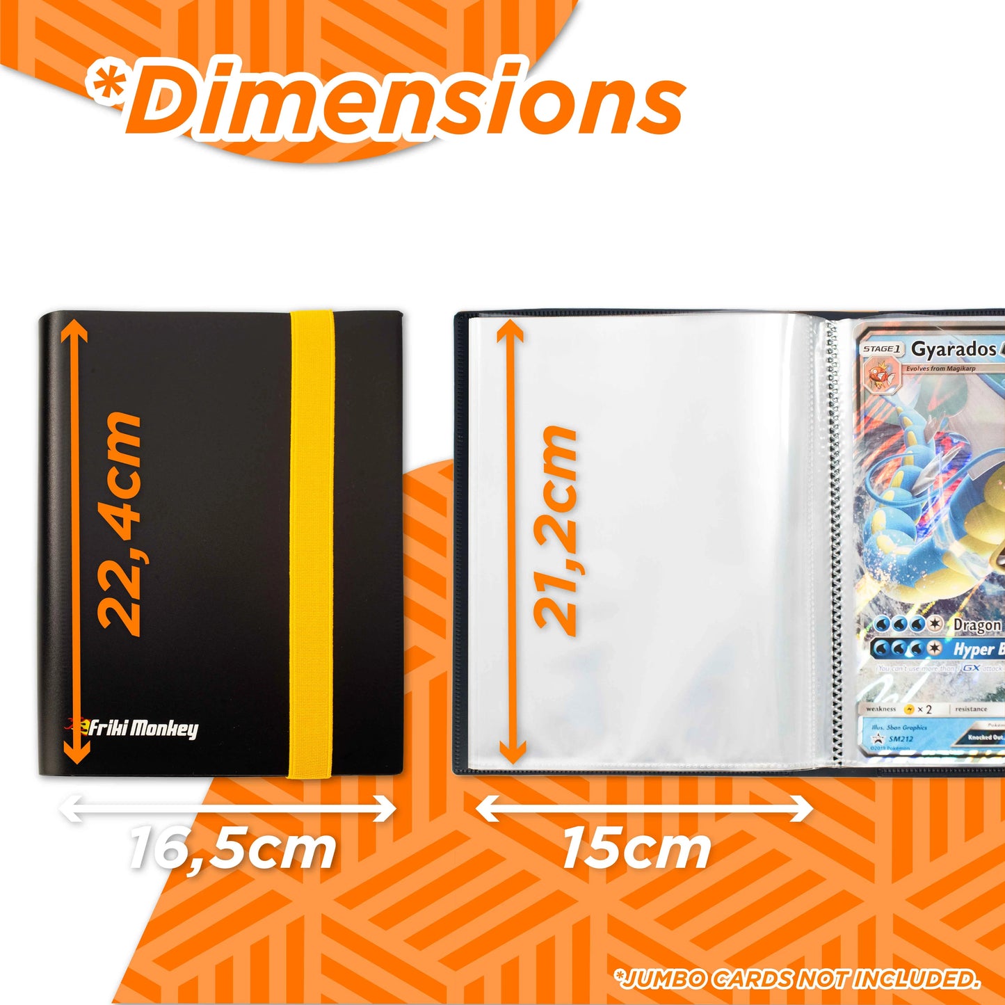 XXL Jumbo card binder - friki monkey