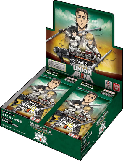 Attack on Titan Vol. 2 Union Arena JP