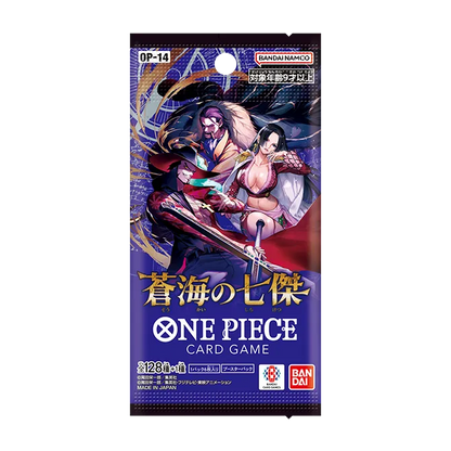 One Piece OP14-The Azure Sea's Seven - Booster [JP]