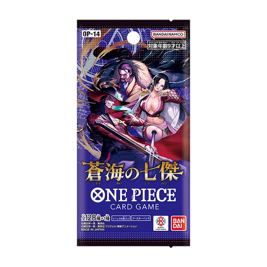 One Piece OP14-The Azure Sea's Seven - Booster [JP]