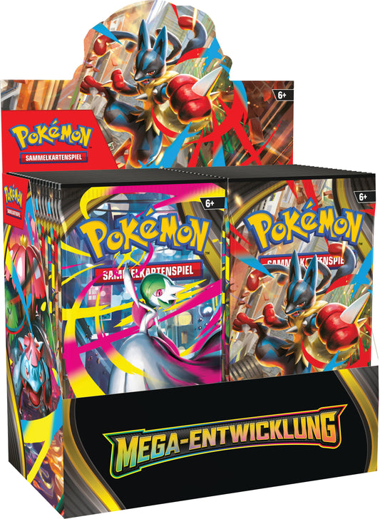 Pokemon Mega Entwicklung - Booster/Display