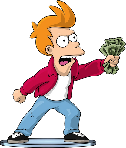 FUTURAMA -
Take My Money Fry - youtooz