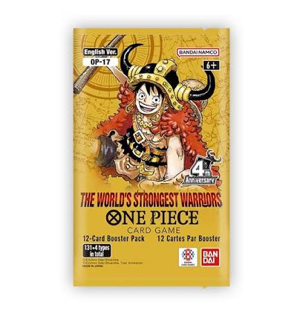 One Piece Card Game - The World's Strongest Warriors (OP17) Booster Display - Englisch