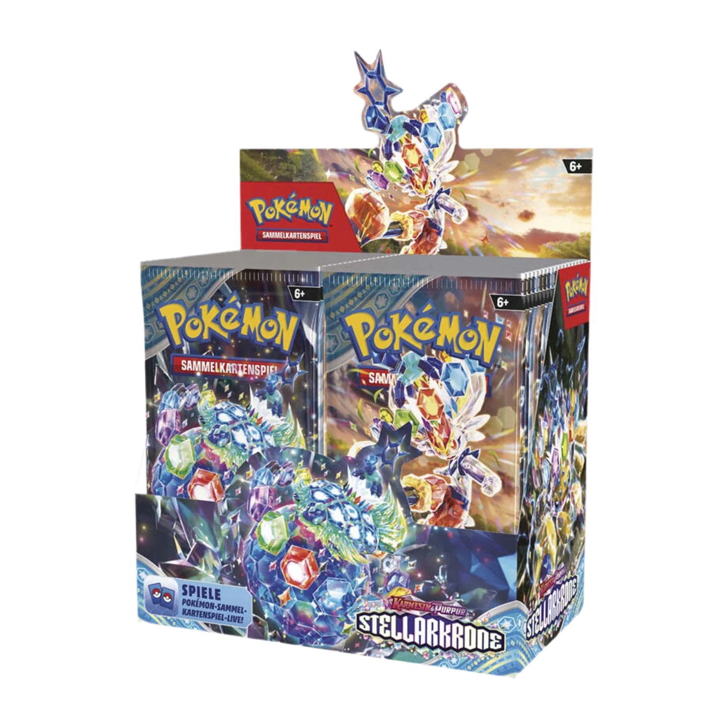 Pokemon Karmesin & Purpur - Stellarkrone Booster Pack - DE