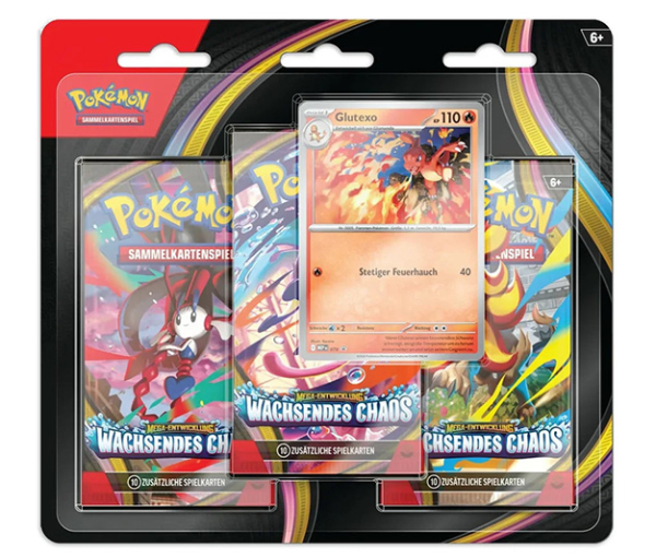 Wachsendes chaos 3er blister
