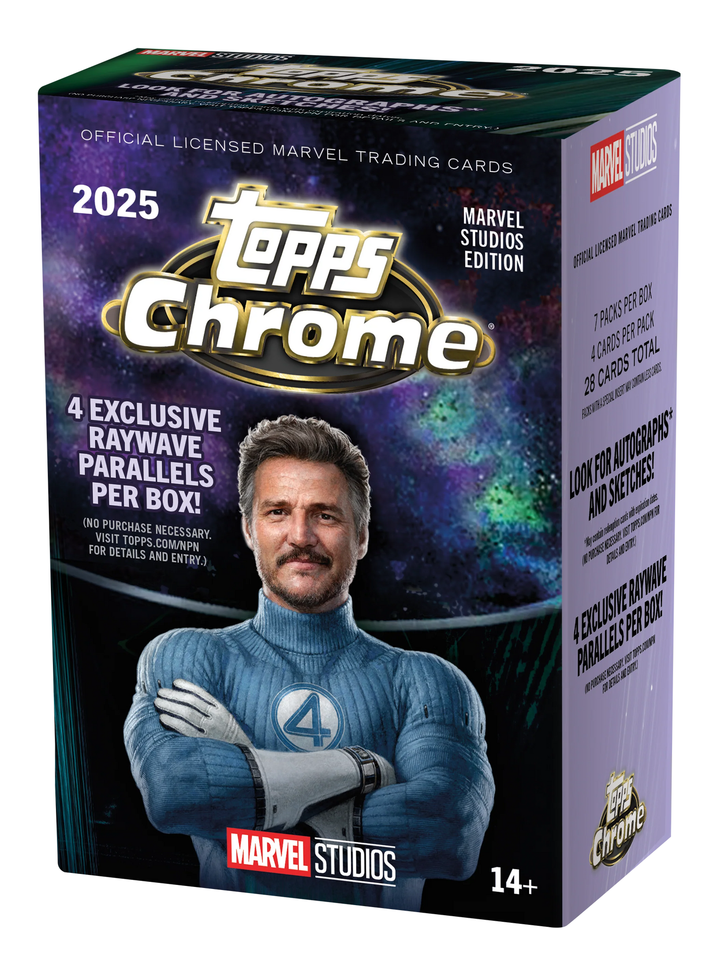 2025 Topps Marvel Studios Chrome® - Value Box