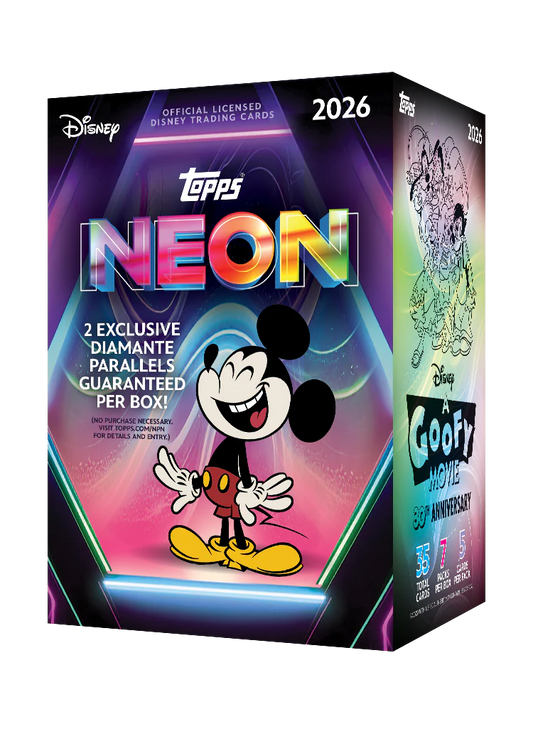 Topps - Disney neon - value box