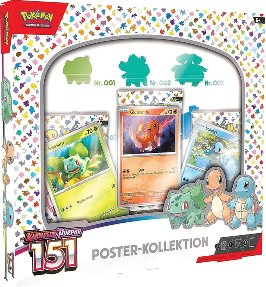 Pokemon Karmesin & Purpur 151 Poster-Kollektion - DE