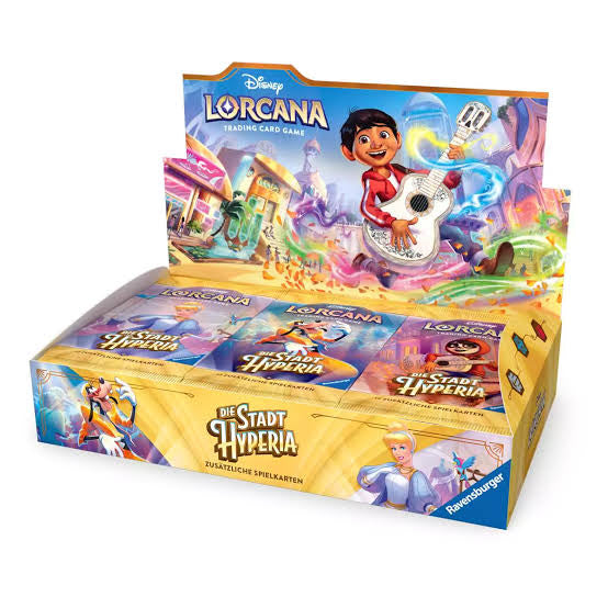 DISNEY LORCANA DIE STADT HYPERIA DEUTSCH