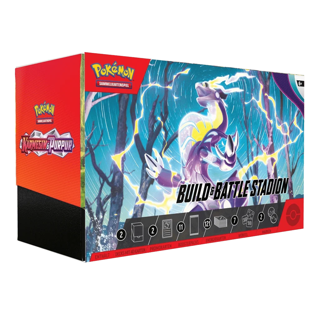 Pokemon - Karmesin & Purpur Build & Battle Stadium Box [DE]