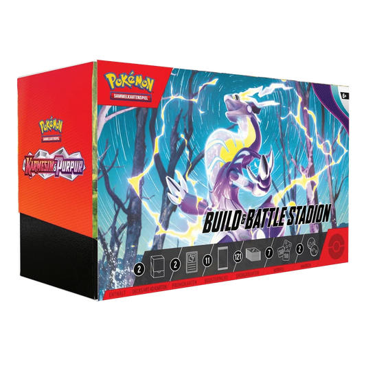 Pokemon - Karmesin & Purpur Build & Battle Stadium Box [DE]