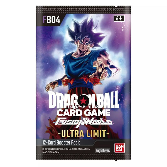 DRAGON BALL SUPER CARD GAME - FUSION WORLD - ULTRA LIMIT FB04 Booster  - ENGLISCH