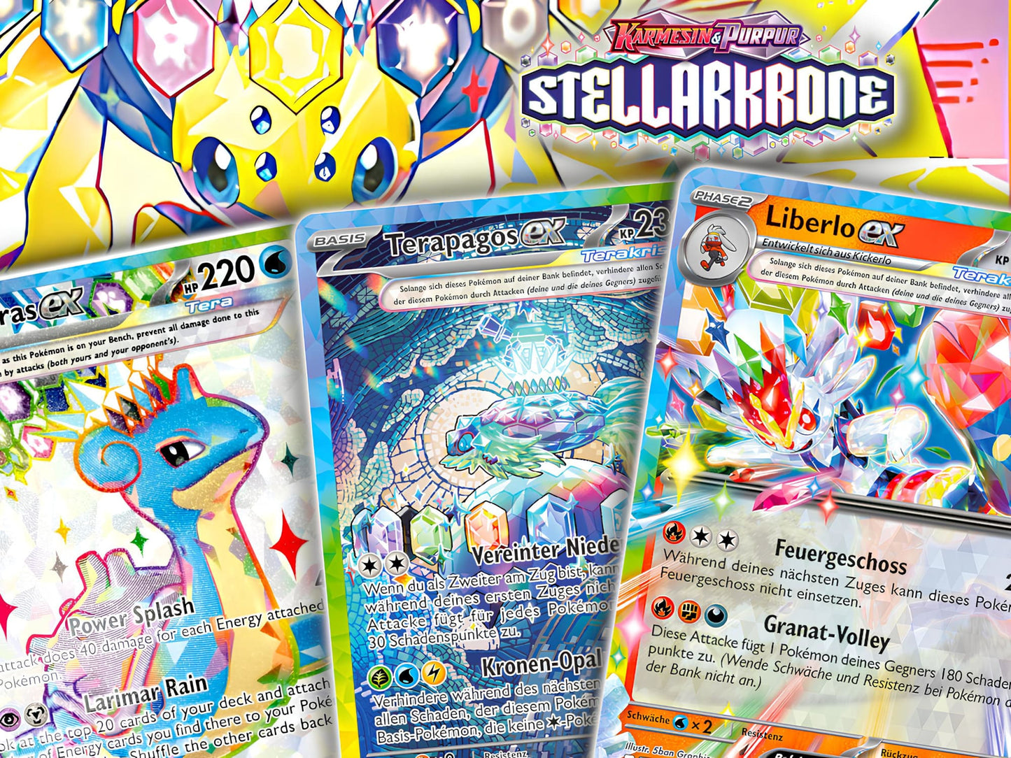 Pokemon Karmesin & Purpur - Stellarkrone Booster Pack - DE