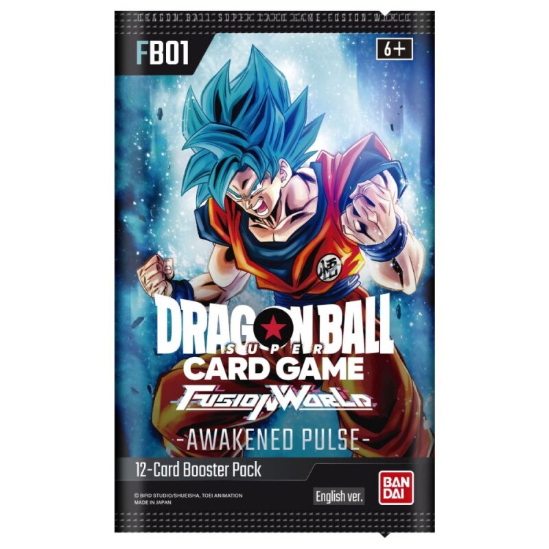 DRAGON BALL SUPER CARD GAME - FUSION WORLD FB01 BOOSTER