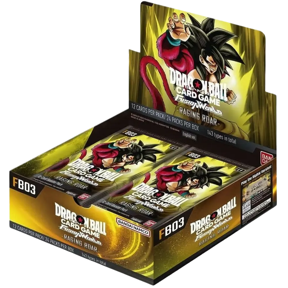 Dragon Ball Super Card Game - (EN) Fusion World Raging Roar FB03 Display