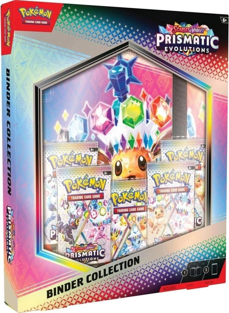 Pokémon-Sammelkartenspiel Ordner-Kollektion Karmesin & Purpur – Prismatische Entwicklungen
