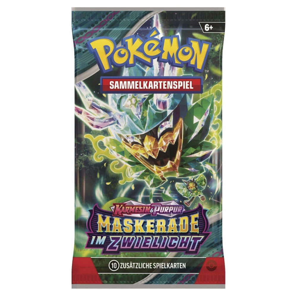 Pokemon Karmesin & Purpur -Maskerade im Zwielicht Booster Pack - DE