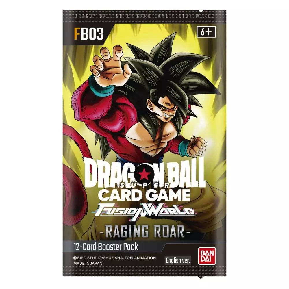 Dragon Ball Super Card Game - (EN) Fusion World Raging Roar FB03 Display