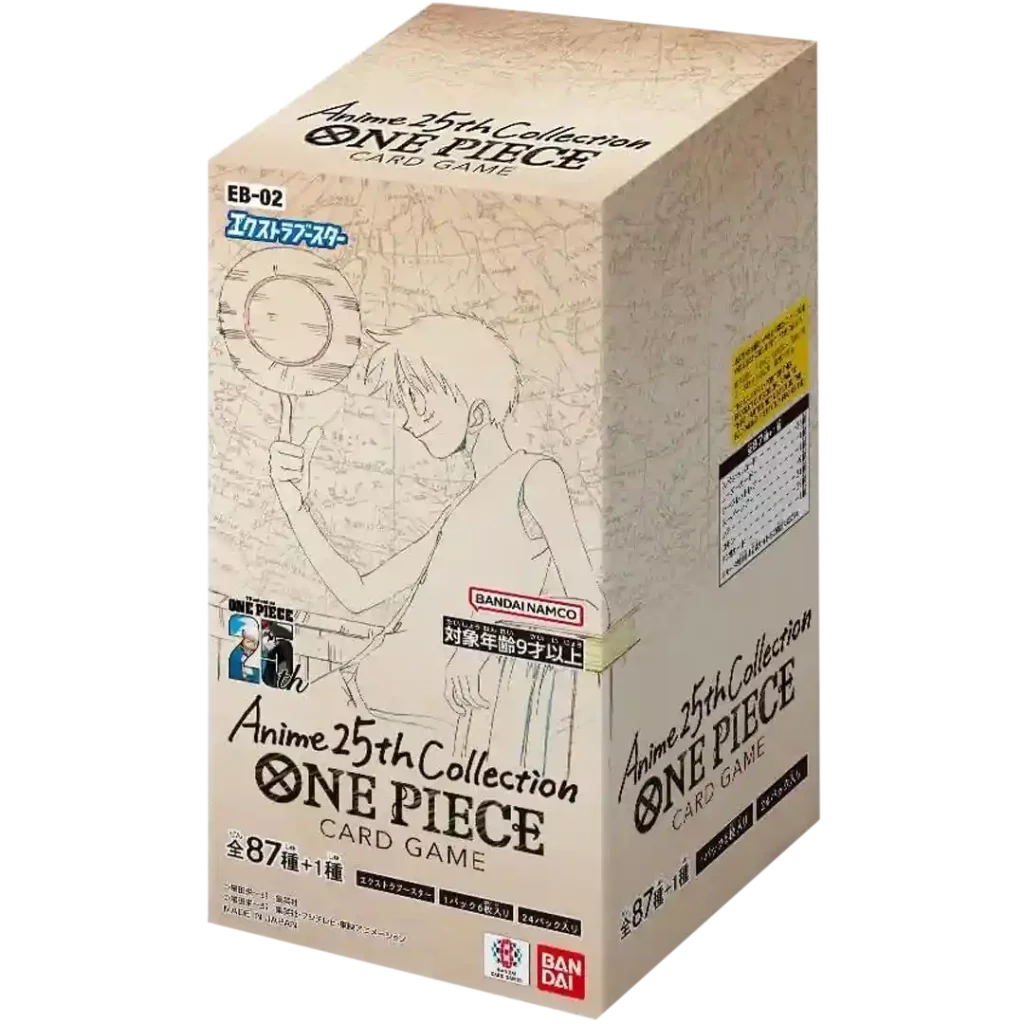 One Piece EB02 – Anime 25th Collection -Booster/display- jap