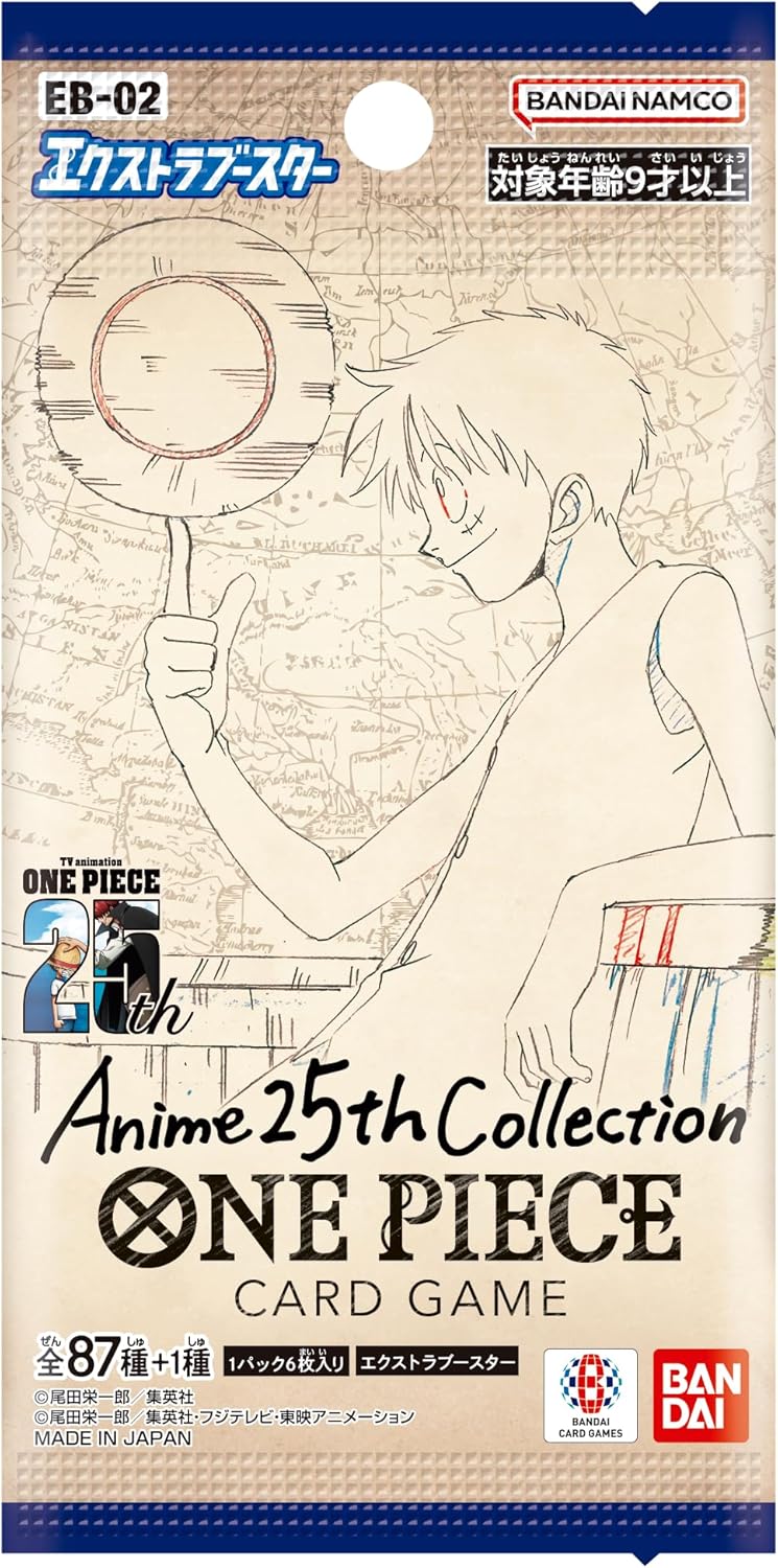 One Piece EB02 – Anime 25th Collection -Booster/display- jap