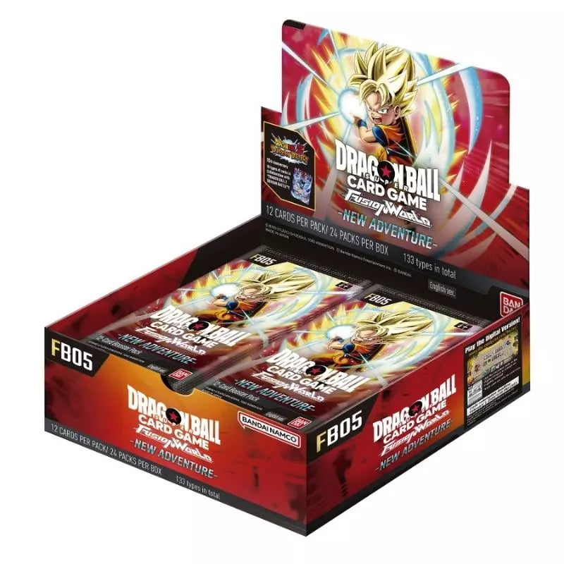 Dragon Ball Super Card Game - Fusion World - New Adventure FB05 - Display