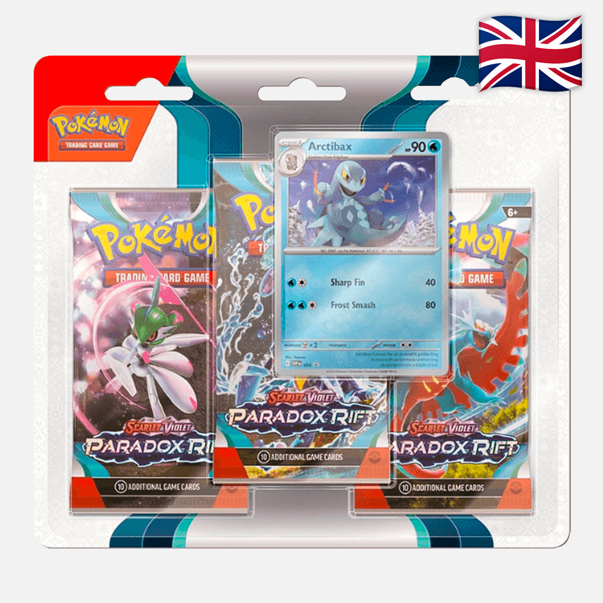 Scarlet & Violet Paradox Rift 3 Pack Blister - Englisch