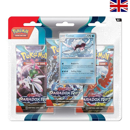 Scarlet & Violet Paradox Rift 3 Pack Blister - Englisch