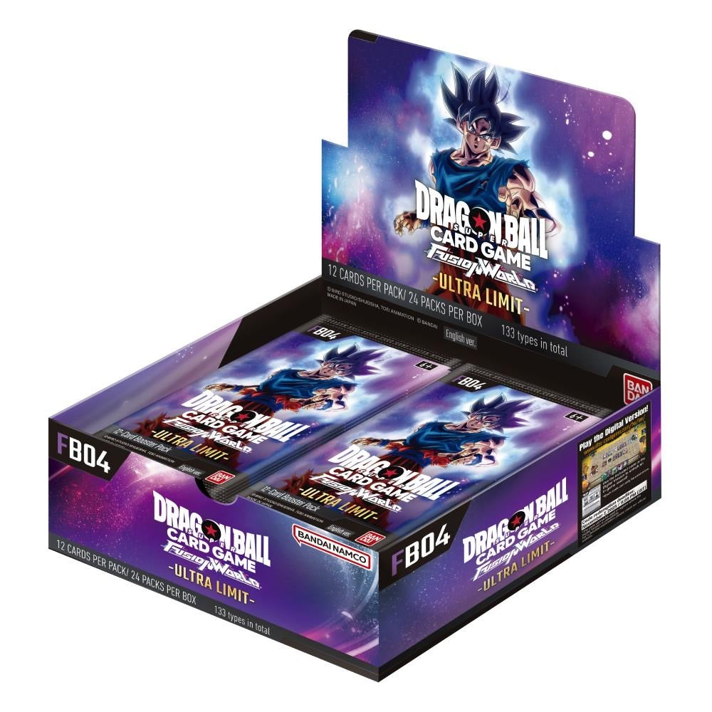 DRAGON BALL SUPER CARD GAME - FUSION WORLD - ULTRA LIMIT FB04 Booster  - ENGLISCH