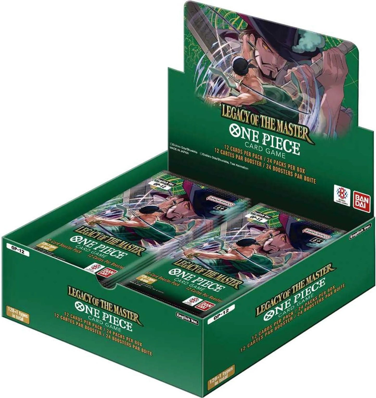 ONE PIECE – OP12 BOOSTER DISPLAY LEGACY OF THE MASTER (ENGLISCH)